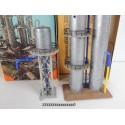VOLLMER MAQUETTE TOUR HYDROGENATION EN BOITE BON ETAT HO REF 5513