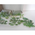 FALLER BOITE 290 RESTE DE DECORD HERBE MURAL DE BATIMENT HO