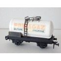 1 WAGON CITERNE PRIMAGAZ A ESSIEUX HORNBY SANS BOITE HO