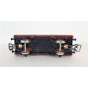 JOUEF WAGON PLAT A ESSIEUX 2 CONTAINERS BAILLY JAUNE HO SANS BOITE