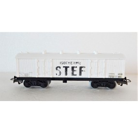 JOUEF WAGON STEF FRIGORIFIQUE A BOGIES BON ETAT HO SANS BOITE