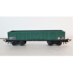 JOUEF UN WAGON TOMBEREAU A BOGIE VERT ATTELAGE A GRIFFE HO SANS BOITE