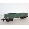 JOUEF UN WAGON TOMBEREAU A BOGIE VERT ATTELAGE A GRIFFE HO SANS BOITE