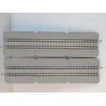 REF 14151 JOUEF LOT 2 PLAQUES DE PONT DROITE GRIS CLAIRE RAILS INTEGRE HO