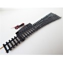 UN AIGUILLAGE LONG JOUEF RAILS ACIER ELECTRIQUE DERIVE GAUCHE - HO