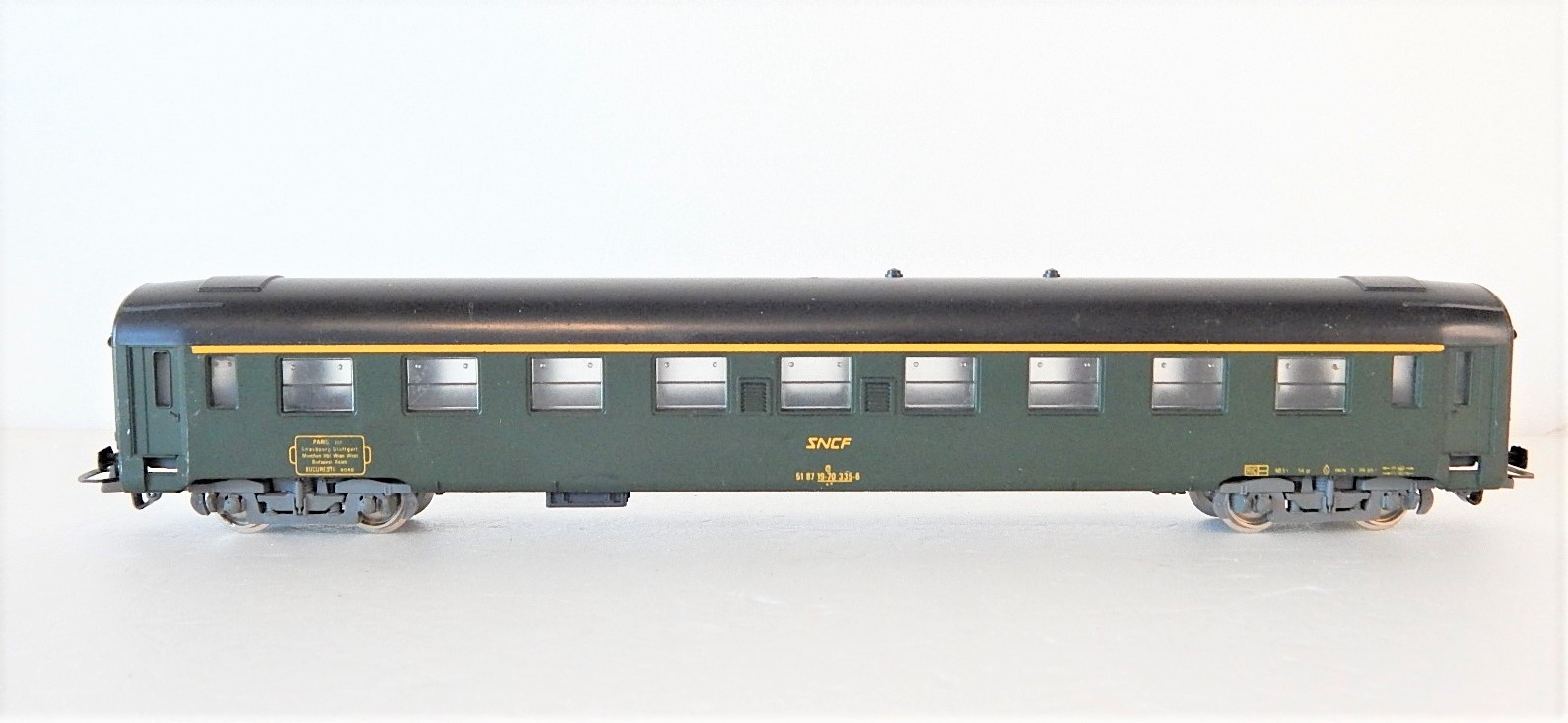 JOUEF 5783 HO CFF FFS SBB Voiture Type Ric X Uic ABm Neuf Boite Rouge