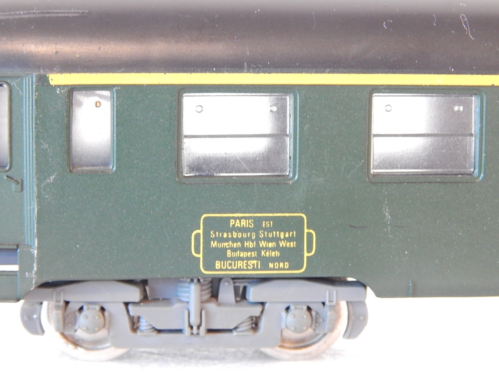 Lot De 4 Voitures Jouef HO – Voitures UIC TEE Voyageurs SNCF SBB CFF, Vert Et Rouge