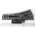 JOUEF 4185 UN AIGUILLAGE R 385 ELECTRIQUE A BORNIER DERIVE GAUCHE RAILS ACIER - HO