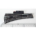 JOUEF 4184 UN AIGUILLAGE ELECTRIQUE A BORNIER DERIVE DROITE RAILS ACIER - HO