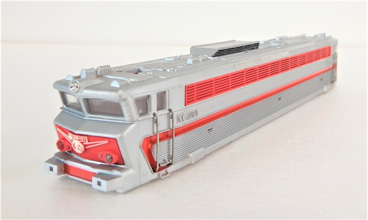 JOUEF HO LOCOMOTIVE électrique CC 40101 pantographes éclairée #8432