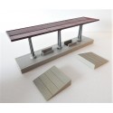 JOUEF MAQUETTE UN QUAI DEMONTABLE HO TRES BON ETAT SANS BOITE