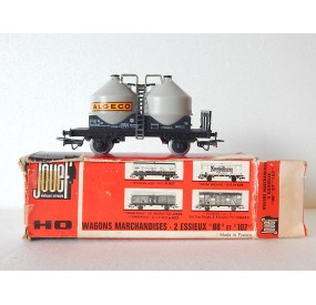 JOUEF UN WAGON CIMENTIER ALGECO NEUF EN BOITE CARTON REF 642 HO