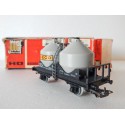 JOUEF UN WAGON CIMENTIER ALGECO NEUF EN BOITE CARTON REF 642 HO