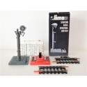 LIMA HO SIGNAL LUMINEUX FEU AVEC KIT RAILS ET BOITIER REF 0022 NEUT EN BOITE HO