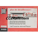 JOUEF RAILS ENRAILLEUR 24,7 CM BON ETAT SANS BOITE HO REF 4788