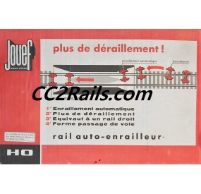 JOUEF RAILS ENRAILLEUR 24,7 CM ETAT NEUF SANS BOITE HO REF 4788