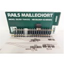 REF 4850 JOUEF UN RAILS INTERRUPTEUR 123 mm MAILLECHORT HO EN BOITE