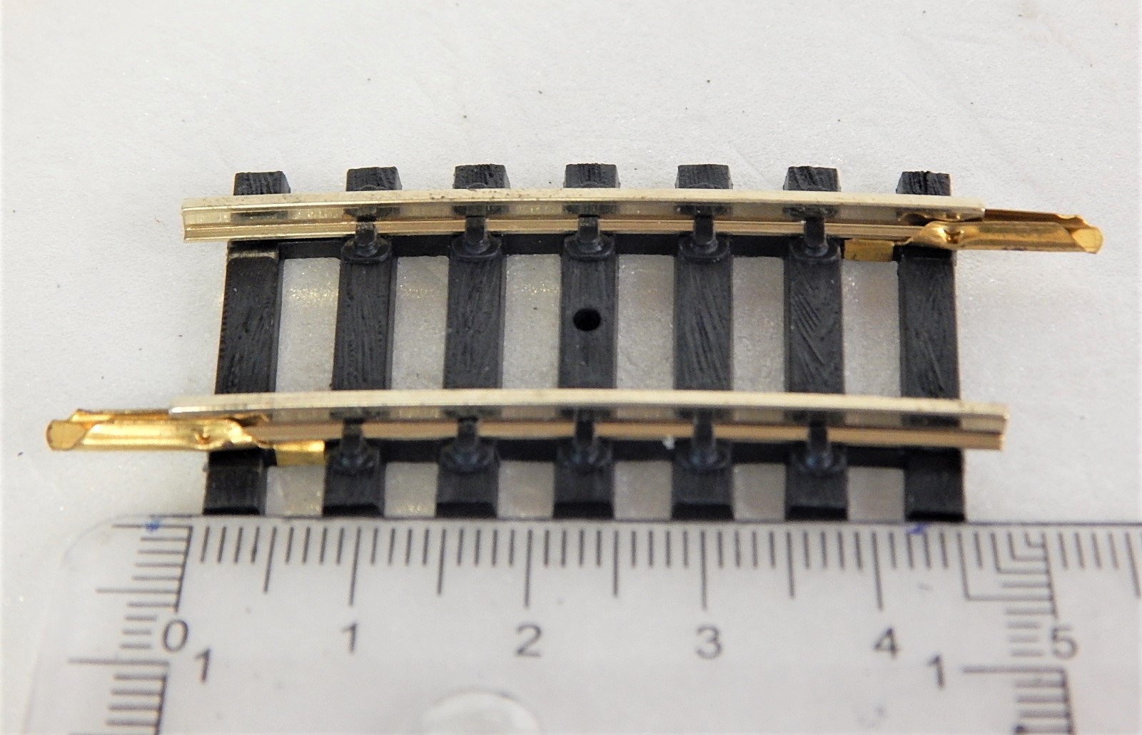 JOUEF HO 10 RAILS COURBES 470 36 TRAVERSES TRAIN ELECTRIQUE 255 mm
