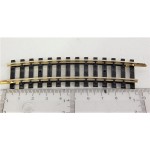 JOUEF UN RAILS 1/2 COURBE RAILS MAILLECHORT 14 TRAVERS - R 385 - REF 4872 HO