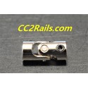 CC 0119 MANCHON DE LIAISON INOX AXE 1.95 mm - POUR AXE MOTEUR AUTRE JOUEF HO