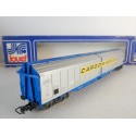JOUEF WAGON COUVERT LONG A BOGIE CARGO WAGON HO EN BOITE REF 6734 N°2
