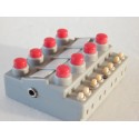 1 BOITIER A COMMANDE PART IMPULSION JOUEF 8 BOUTONS ROUGE REF 890 SANS BOITE