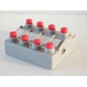 1 BOITIER A COMMANDE PART IMPULSION JOUEF 8 BOUTONS ROUGE REF 890 SANS BOITE