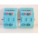 2 BOITIERS COMMANDE A IMPULTION COMMANDE ACCESSOIRES TOUTE ECHELLE