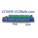 MODULE BORNIER DISTRIBUTEUR 12 BROCHE + ET 12 BROCHE - - HO - N - O 