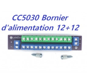 MODULE BORNIER DISTRIBUTEUR 12 BROCHE + ET 12 BROCHE - - HO - N - O 