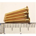 R 14729 LOT DE 4 VIS DE LOCOMOTVE JOUEF EN LAITON HO
