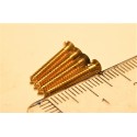 R 14729 LOT DE 4 VIS DE LOCOMOTVE JOUEF EN LAITON HO