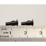 R 9257 - 2 TAMPONS METAL DE LOCOMOTIVE VAPEUR 140 C - 040 TA - 231 C 60 - JOUEF HO