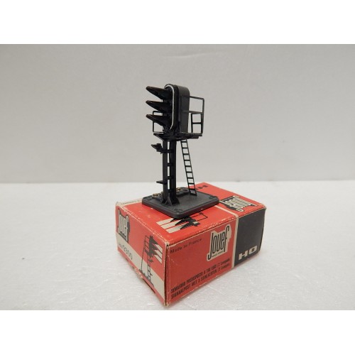 Rél 9300 JOUEF FEU DE VOIE SIGNAL A LAMPES ROUGE ET VERTE HO EN BOITE