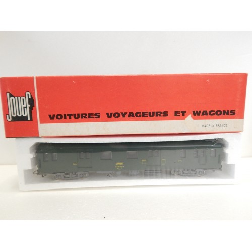 JOUEF FOURGON Dd4s UIC COULEUR VERT ETAT NEUF EN BOITE SOUS BLISTEUR HO 4695