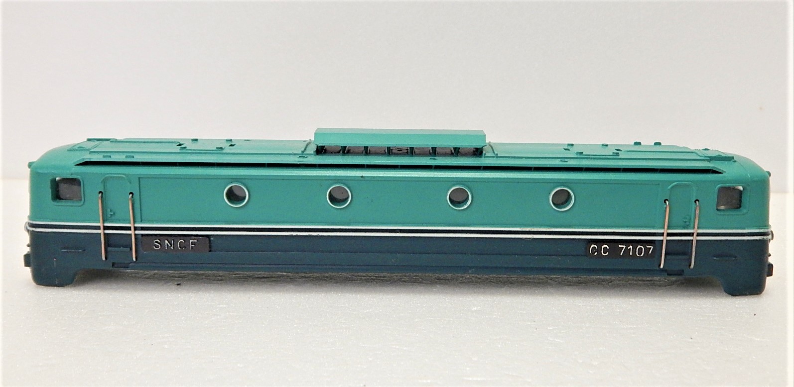 TRAIN JOUEF - LOCOMOTIVE CC 7107 vert foncée - testée
