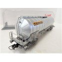 JOUEF WAGON MARCHANDISE CITERNE SIMOTRA A BOGIES ATTELAGE NEM EN BOITE HO