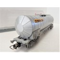 JOUEF WAGON MARCHANDISE CITERNE SIMOTRA A BOGIES ATTELAGE NEM EN BOITE HO