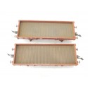 JOUEF DEUX WAGONS PLAT A ESSEIUX AMELIORER ET MODELISER HO EN BOITE CRISTAL