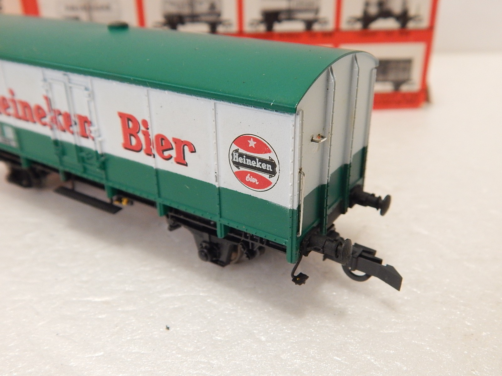 FLEISCHMANN PICCOLO N 1/160e N°8100 WAGON FOURGON A BAGAGES DB 51 80 95-70 010-1 - Collection