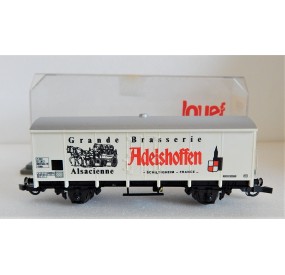 JOUEF WAGON COUVERT BRASSERIE ALSACIENNE ADEISHOFFEN SNCF BOITE CRISTAL 627600