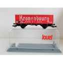 JOUEF WAGON COUVERT UIC KRONENBOURG A ESSIEUX SNCF BOITE CRISTAL
