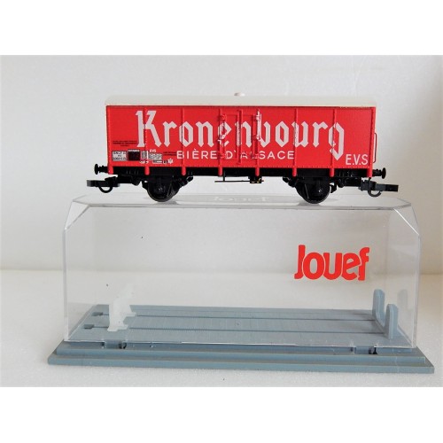JOUEF WAGON COUVERT UIC KRONENBOURG A ESSIEUX SNCF BOITE CRISTAL