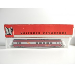 1 VOITURE GRIL EXPRESS JOUEF HO EN TRES BON ETAT EN BOITE ROUGE HO REF 8682