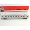 JOUEF VOITURE VOYAGEUR INOX 1 CL A8 SNCF EN BOITE ROUGE REF 4680 HO