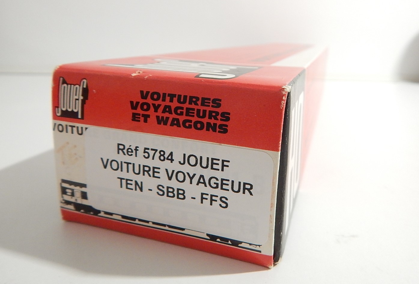 Voiture UIC Jouef HO - 1ère Classe CFF/FFS/SBB - Réf 5781 (occasion, Comme Neuve)