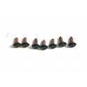 R 15294 LOT 7 ISOLATEURS VERT VOITURE TYPE UIC JOUEF HO