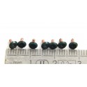 R 15294 LOT 7 ISOLATEURS VERT VOITURE TYPE UIC JOUEF HO