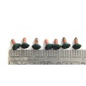 R 15294 LOT 7 ISOLATEURS VERT VOITURE TYPE UIC JOUEF HO
