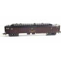 15308 JOUEF HO VOITURE FOURGON POSTALE BOGIE GRIS Y 24 SANS BOITE HO